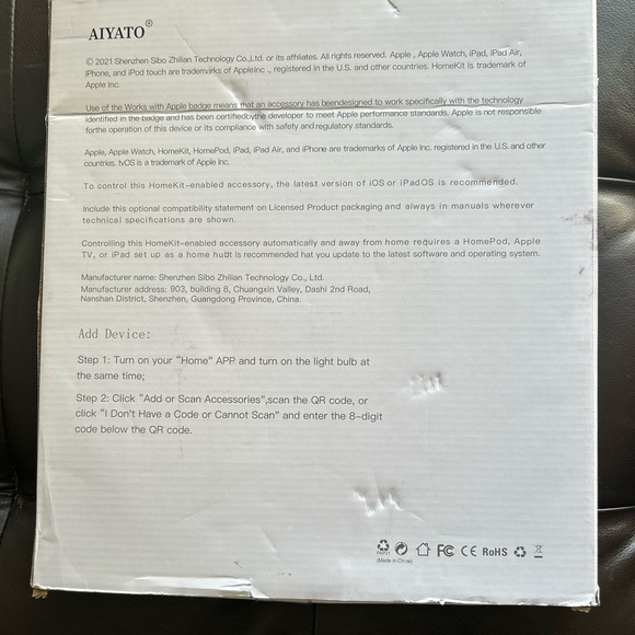 NWT-Smart LED Ceiling Light-Apple HomeKit, Alexa and Google Assistant compatible - Picture 4 of 4